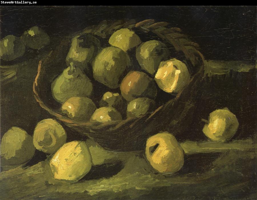 Vincent Van Gogh Still life with Basket of Apples (nn04)